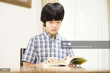 Hoàng tử Hisahito. Ảnh: AFP