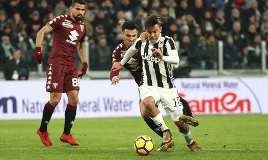 Derby Turin giữa Juventus và Torino luôn có sự nóng bỏng, quyết liệt riêng. Ảnh: Serie A
