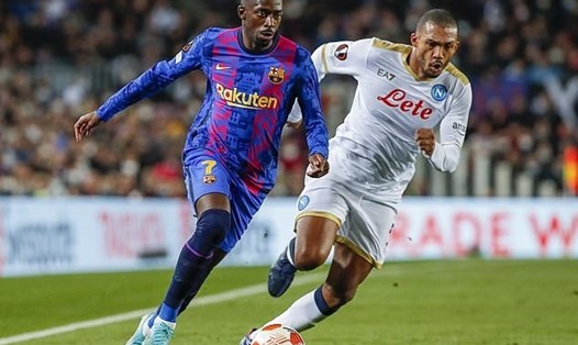 Dembele giờ không còn vị trí tại sân Nou Camp, dù trong tâm trí của người hâm mộ. Ảnh: AFP