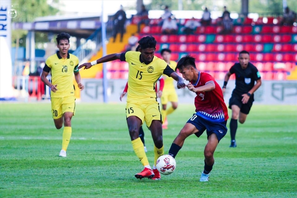 Kết quả U23 Đông Nam Á 2022: Lào tạo "địa chấn" trước Malaysia