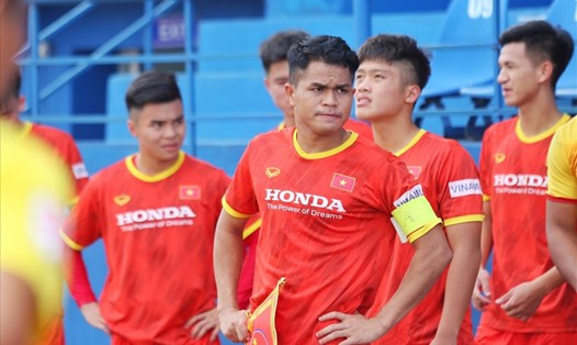 Dụng Quang Nho đang là đội trưởng U23 Việt Nam. Ảnh: Thanh Vũ