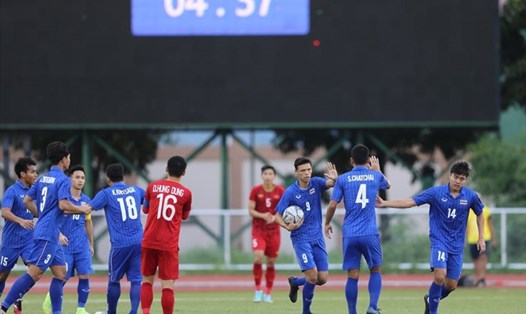 U23 Thái Lan và U23 Việt Nam nhiều khả năng sẽ gặp nhau tại SEA Games 31, sau đó là giải U23 Châu Á 2022. Ảnh: D.P