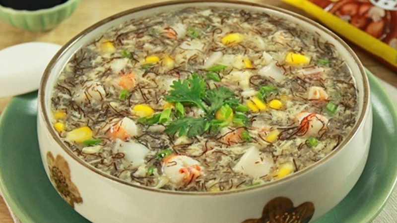 Tuyệt phẩm súp súp hải sản tóc tiên với hương vị thơm ngon