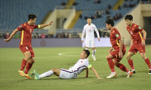 Tuyển Việt Nam giành chiến thắng trước tuyển Trung Quốc với lối chơi thuyết phục. Ảnh: Minh Hiếu