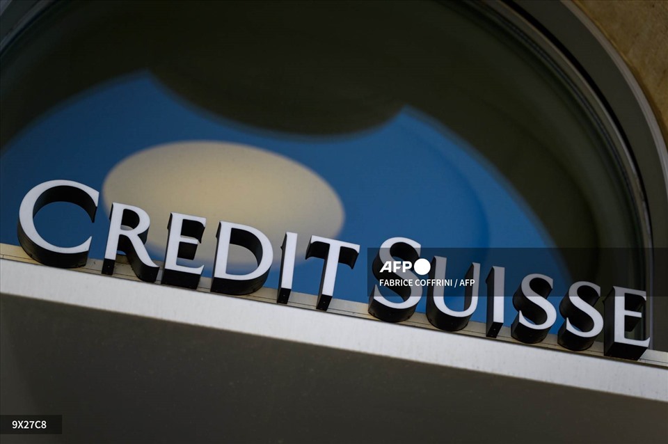 Ngân hàng Thụy Sĩ Credit Suisse. Ảnh: AFP