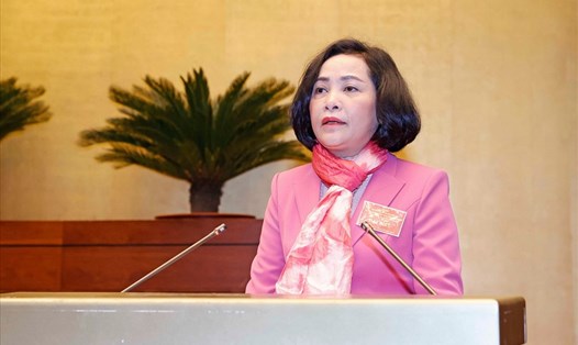 Bà Nguyễn Thị Thanh - Trưởng Ban Công tác đại biểu của Uỷ ban Thường vụ Quốc hội. Ảnh: Văn Điệp