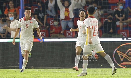 U23 Việt Nam đứng trước thử thách lớn tại giải U23 Đông Nam Á 2022. Ảnh: TV