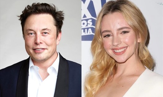 Elon Musk đang hẹn hò với người đẹp kém 23 tuổi Natasha Bassett. Ảnh: AFP.