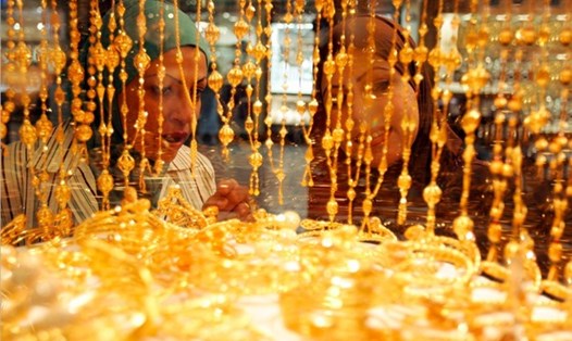 Một cửa hàng bán vàng trang sức ở Ai Cập. Ảnh: Egypt Today