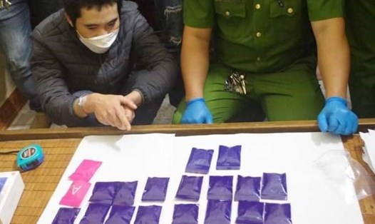 4.000 viên ma túy được phát hiện ở nhà Bùi Đăng Ninh. Ảnh: Công an Quảng Trị.