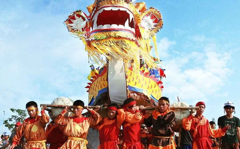 Lễ hội Cầu ngư tại Đà Nẵng. Ảnh tư liệu