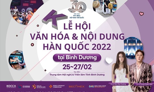 KOCCA Việt Nam lần đầu tiên đăng cai tổ chức Lễ hội Văn hóa và Nội dung Hàn Quốc tại Bình Dương. Ảnh: BCM