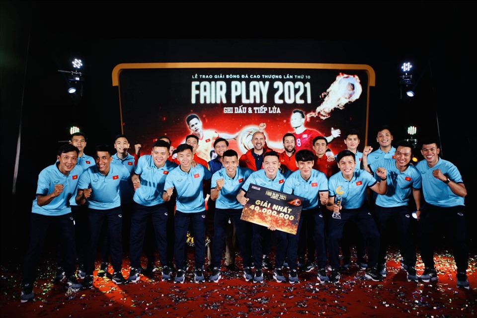 Tuyển futsal Việt Nam giành giải Fair Play 2021