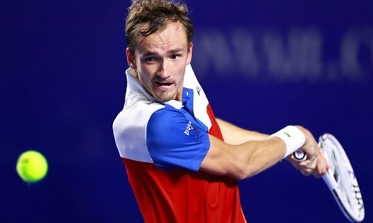 Daniil Medvedev khởi đầu thuận lợi trong lần đầu dự Mexican Open và đặt mục tiêu giành vị trí số 1 thế giới. Ảnh: AFP