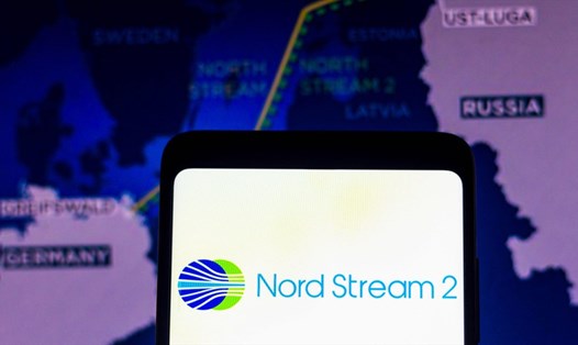 Đường ống Nord Stream 2 dẫn khí đốt trực tiếp từ Nga sang Đức qua biển Baltic. Ảnh: Getty