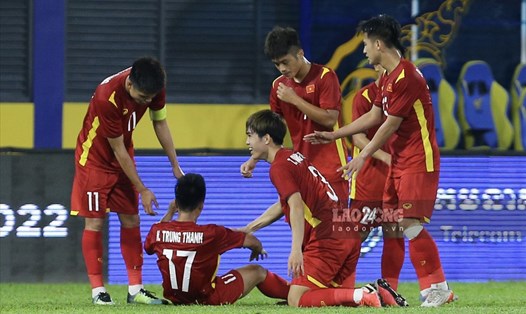 U23 Việt Nam vượt khó ở giải U23 Đông Nam Á 2022. Ảnh: T.V