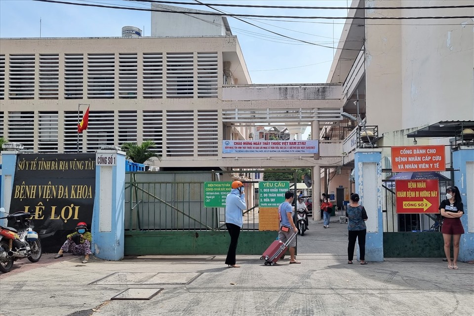 Cơ sở khám chữa bệnh của Bệnh viện Vũng Tàu ở Phường 1, TP.Vũng Tàu. Ảnh: T.A