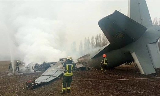 Vận tải cơ An-26 của Nga bị rơi hôm 24.2.