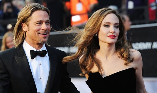 Brad Pitt và Angelina Jolie từng là cặp đôi đẹp nhất hành tinh. Ảnh: AFP.