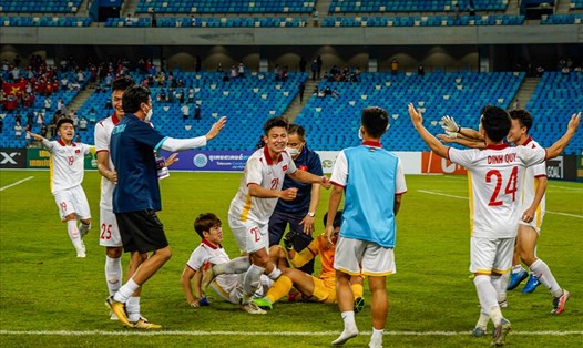 Hy vọng, U23 Việt Nam sẽ có đủ lực lượng cần thiết cho trận tái đấu với U23 Thái Lan tại chung kết. Ảnh: VFF