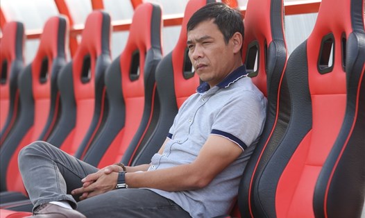 Huấn luyện viên Nguyễn Huy Hoàng của Sông Lam Nghệ An. Ảnh: Thanh Vũ