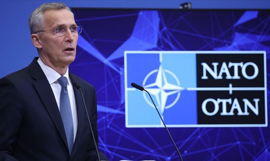 Tổng thư ký NATO Jens Stoltenberg. Ảnh: AFP