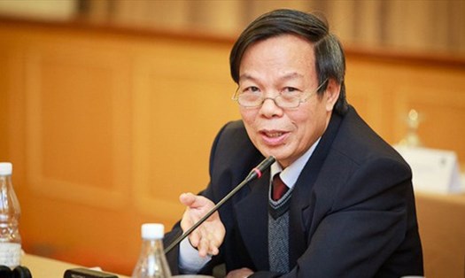 GS.TS Mai Ngọc Chừ - Chủ tịch Hội đồng thẩm định SGK Tiếng Việt 1. Ảnh: KT