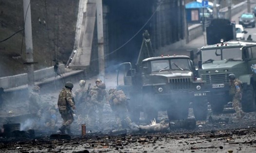 Nga thông báo đã chiếm được thành phố Melitopol của Ukraina. Ảnh: AFP