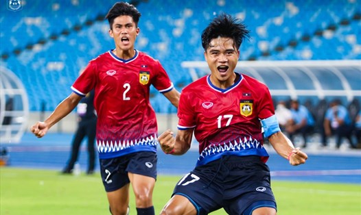 U23 Lào không đủ quân số đá trận tranh hạng 3. Ảnh: LFF