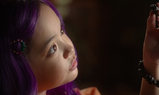 Cảnh phim “Maika - cô bé đến từ hành tinh khác” - một tác phẩm mới của đạo diễn Hàm Trần do Cty BHD sản xuất. Ảnh: BHD