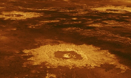 Hình ảnh bề mặt sao Kim do tàu vũ trụ Magellan của NASA chụp được. Ảnh: NASA/JPL