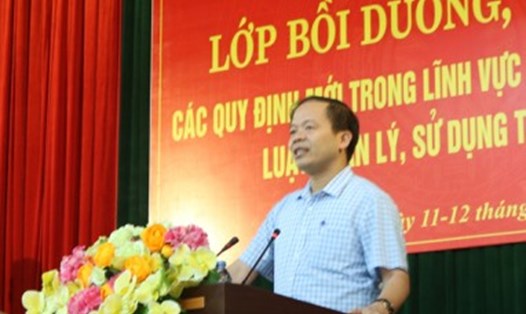 Ông Nguyễn Văn Tứ - Giám đốc Sở Tài chính Thanh Hoá. Ảnh: T.L