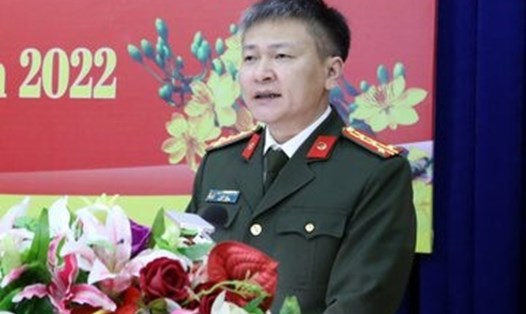 Tân Cục trưởng C03 Nguyễn Ngọc Lâm vừa được bổ nhiệm. Ảnh: CAT Quảng Ninh
