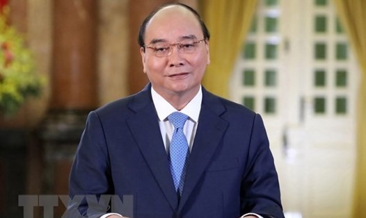Chủ tịch nước Nguyễn Xuân Phúc gửi thư chúc mừng Olympic Bắc Kinh 2022. Ảnh: TTXVN