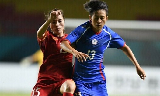 Tuyển nữ Việt Nam sẽ quyết đấu tuyển nữ Đài Loan (Trung Quốc) để tranh vé đến World Cup 2023. Ảnh: AFC