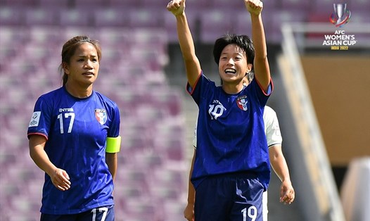 Tuyển nữ Đài Loan chỉ cần hòa tuyển nữ Việt Nam là có vé dự World Cup 2023. Ảnh: AFC