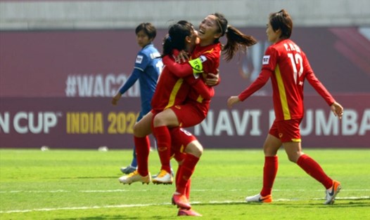 Đội tuyển nữ Việt Nam có thể tự quyết định tấm vé dự World Cup 2023. Ảnh: AFC