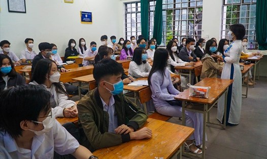 Học sinh từ khối 7 đến 12 ở Đà Nẵng sẽ đi học vào ngày 7.2. Ảnh: Thanh Chung
