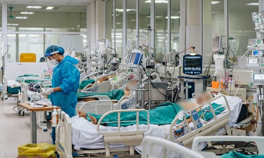 Hà Nội có 51.055 bệnh nhân đang được cách ly, điều trị. Ảnh: Phạm Đông