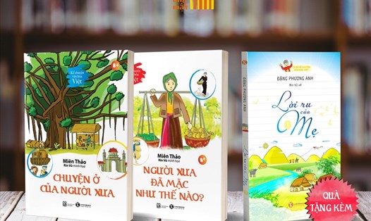 Bộ sách “Kể chuyện văn hoá Việt”. Ảnh: Nhà sách Thái Hà