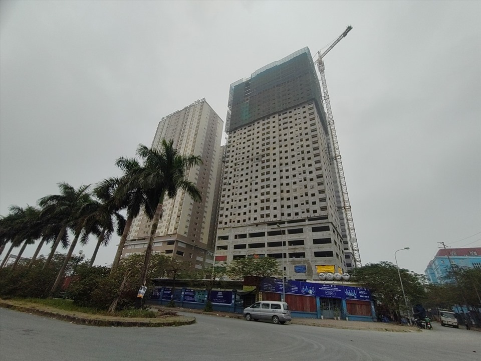 Dự án NƠXH THT New City (Hoài Đức, Hà Nội). Ảnh Cao Nguyên.