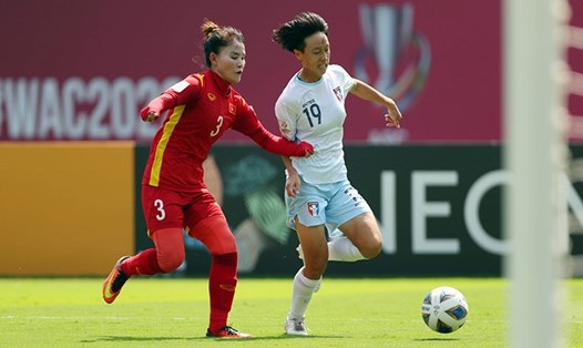 Tuyển nữ Việt Nam giành vé dự World Cup lần đầu tiên trong lịch sử. Ảnh: AFP