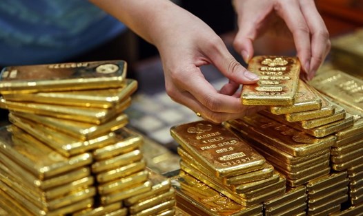 Giá vàng tăng trong phiên giao dịch ngày 7.2. Ảnh: AFP