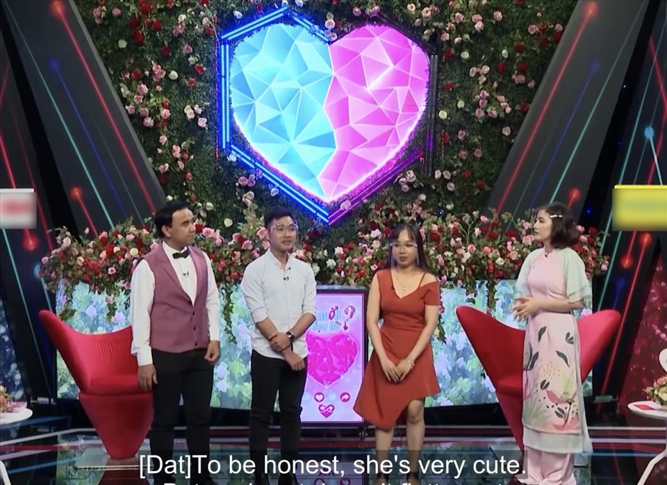 Cặp đôi tại "Bạn muốn hẹn hò". Ảnh: MCV.