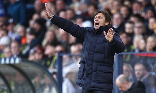 Conte đang trải qua nhiều cung bậc cảm xúc tại Tottenham. Ảnh: AFP