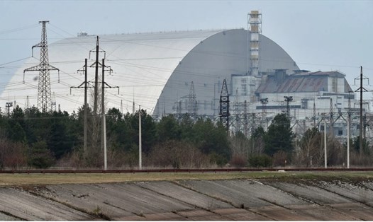 Nhà máy hạt nhân Chernobyl. Ảnh: AFP