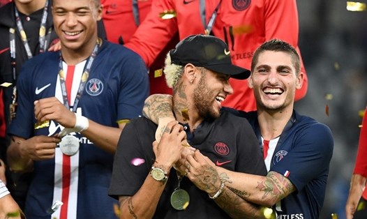 Lịch thi đấu Ligue 1 vòng 28 mùa giải 2021/2022. Ảnh AFP