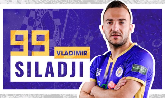 Vladimir Siladji chính thức gia nhập câu lạc bộ Hà Nội. Ảnh: HNFC