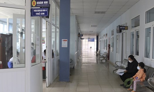 Phòng khám hậu COVID-19 được đặt tại tầng 2, Nhà A, Khoa Khám bệnh, Bệnh viện Đa khoa tỉnh Lai Châu. Ảnh: L.U