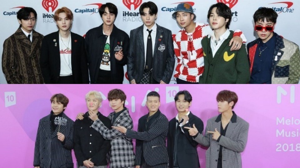 Nhóm BTS, BTOB được yêu thích nhất tháng 3. Ảnh: AFP. Nhóm BTS, BTOB được yêu thích nhất tháng 3. Ảnh: AFP.